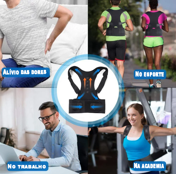 Corretor Postural Magnético