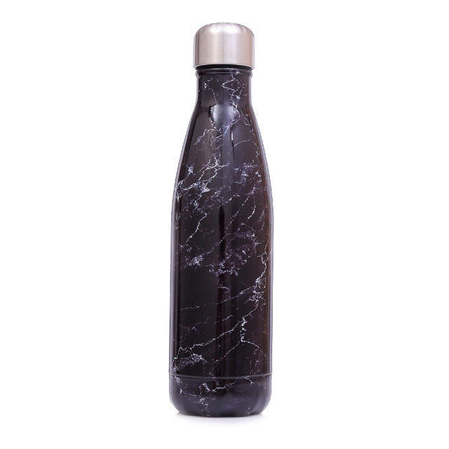 Sports bottle em inox com  fundo estrela 500 ML