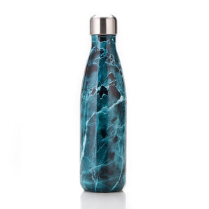 Sports bottle em inox com  fundo estrela 500 ML