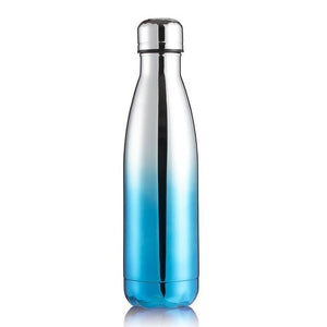 Sports bottle em inox com  fundo estrela 500 ML