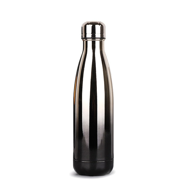 Sports bottle em inox com  fundo estrela 500 ML