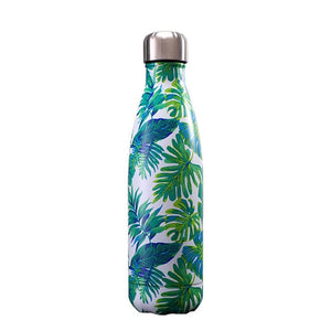 Sports bottle em inox com  fundo estrela 500 ML